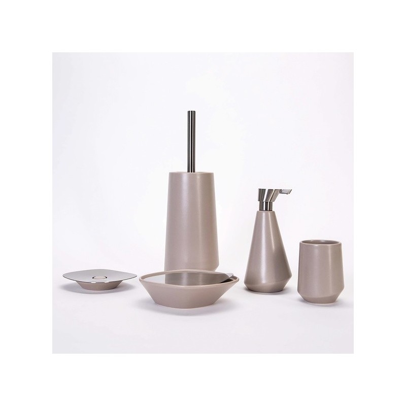 Elements by Spirella Cotton box Ceramic ESSOS Sand Matt Spirella