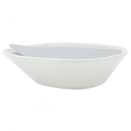Elements by Spirella Cotton Box Ceramic ESSOS Dove Matt Spirella