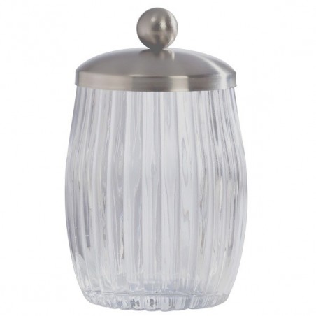 Boite à cotons Verre QUARTZ Transparent Spirella Spirella