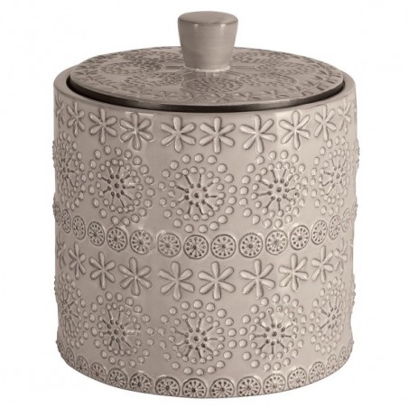 Spirella Caja Algodón Porcelana RELIEF Beige Spirella