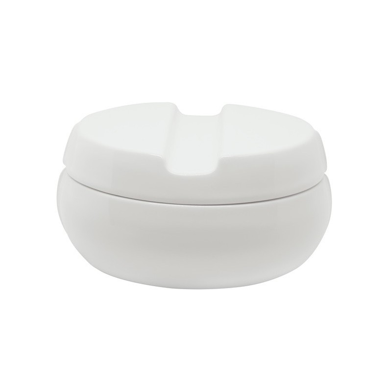 Elements by Spirella Cotton box Ceramic SENSE White-shinny Spirella