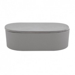 Spirella Caja Algodón Fibras Bambú TAKEO Gris Spirella