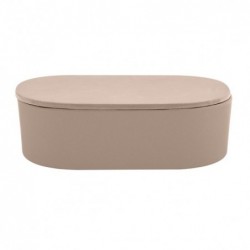 Spirella Scatola Cotone Fiber di Bambù TAKEO Taupe Spirella