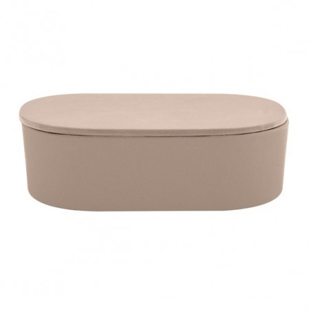 Spirella Caja Algodón Fibras Bambú TAKEO Taupe Spirella