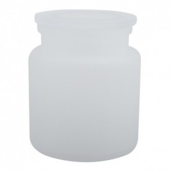 Spirella Cotton box Glass YOKO Misty White
