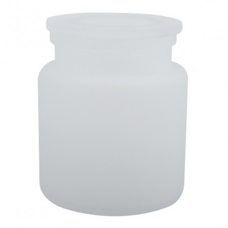 Spirella Baumwolldose Glas YOKO Misty White Spirella