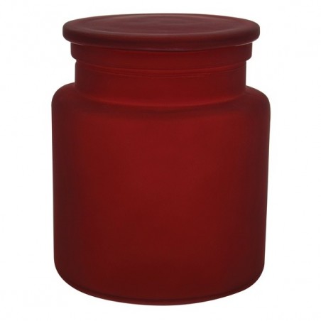 Spirella Baumwolldose Glas YOKO Misty Bordeaux Spirella