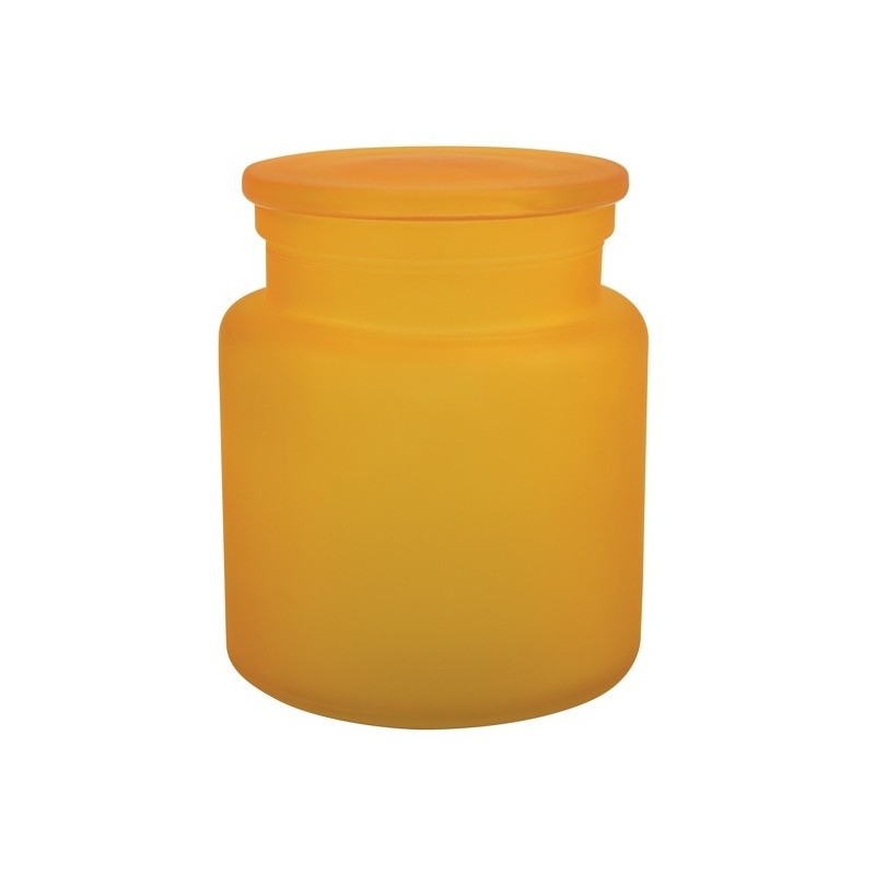 Spirella Baumwolldose Glas YOKO Misty Yellow Spirella