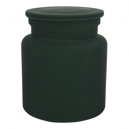 Boite à cotons Verre YOKO Misty Vert Spirella Spirella