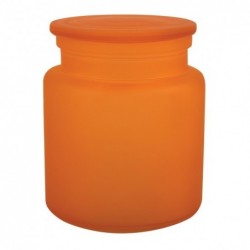 Spirella Cotton box Glass YOKO Misty Orange