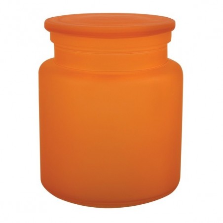 Spirella Baumwolldose Glas YOKO Misty Orange Spirella