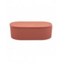 Spirella Baumwolldose Bambusfasern TAKEO Terracotta