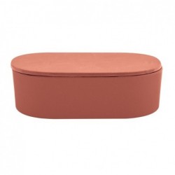 Spirella Caja Algodón Fibras de bambú TAKEO Terracota Spirella