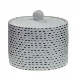 Spirella Cofanetto in cotone Porcellana INES Black & White Spirella