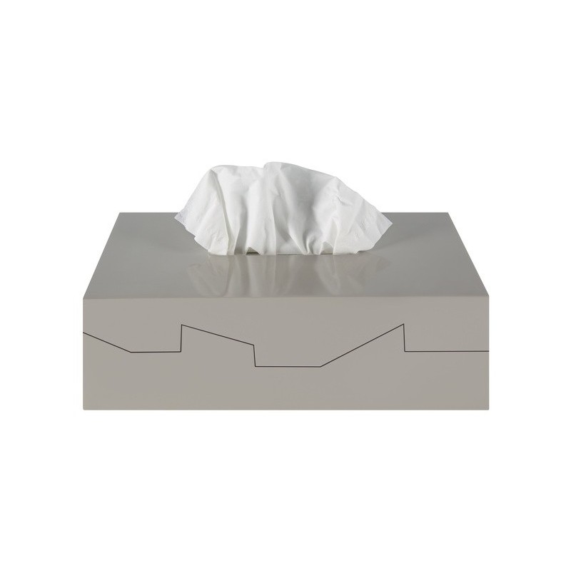 Spirella Tissue-Box ABS SILHOUETTE Taupe Spirella