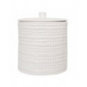 Spirella Caja Algodón Cerámica VENISE Blanco Spirella