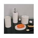 Spirella Ceramic Cotton Box VENISE White Spirella