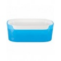 Spirella Baumwolldose PP POOL Frostiges Blau Spirella
