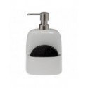 Distributeur de savon et porte éponge Porcelaine BRIDGET Blanc Spirella Spirella