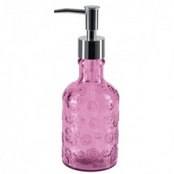 Spirella Seifenspender Recyclingglas CARLITA Pink Spirella