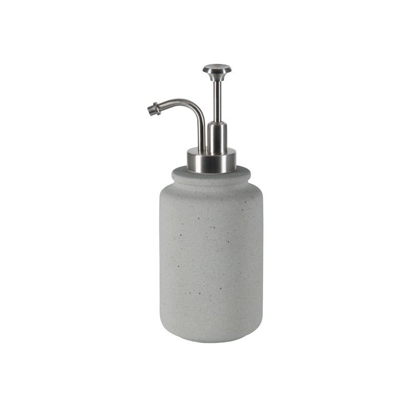 Spirella Soap dispenser Ceramic CEMENT Gray Spirella