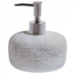 Spirella Distributeur de savon Porcelaine COSY Blanc