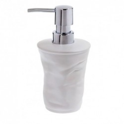 Spirella Distributeur de savon Céramique CRACK Blanc Spirella
