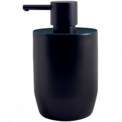 Spirella Soap dispenser Ceramic JARO Black Petrol