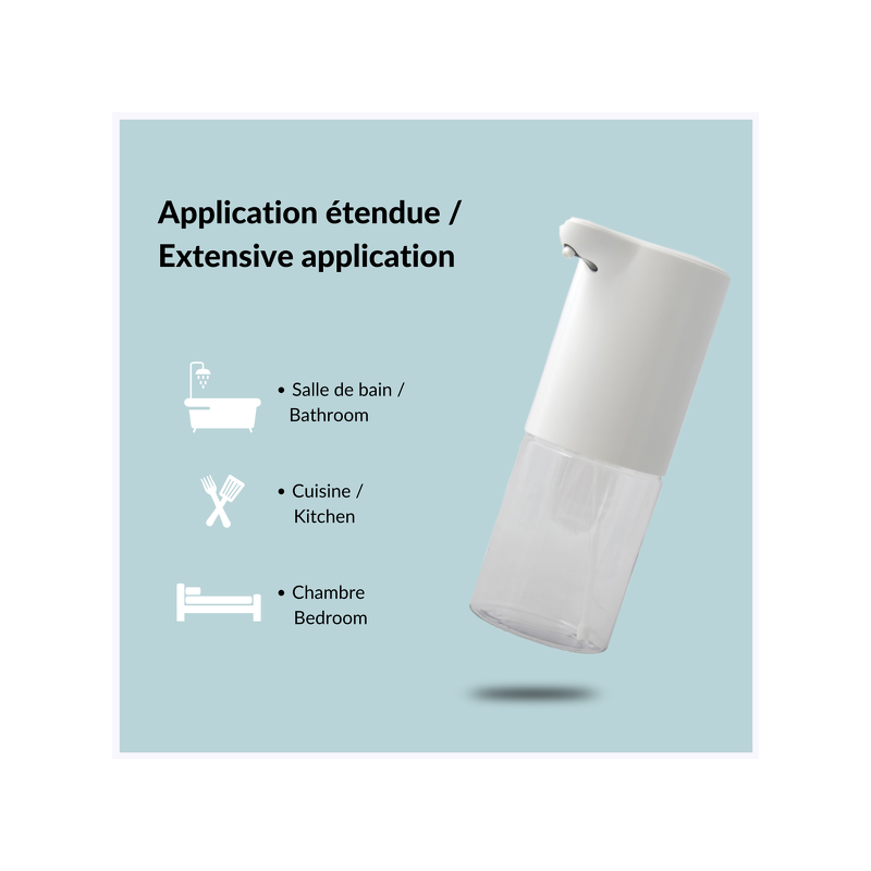 Spirella Dispensador LEVY Infrarrojos Automático de Jabón Blanco Spirella