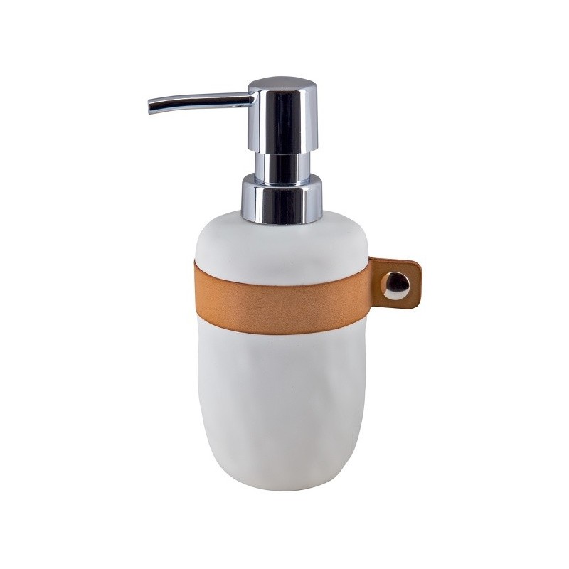 Spirella Soap dispenser Polyresin LIO  White Spirella