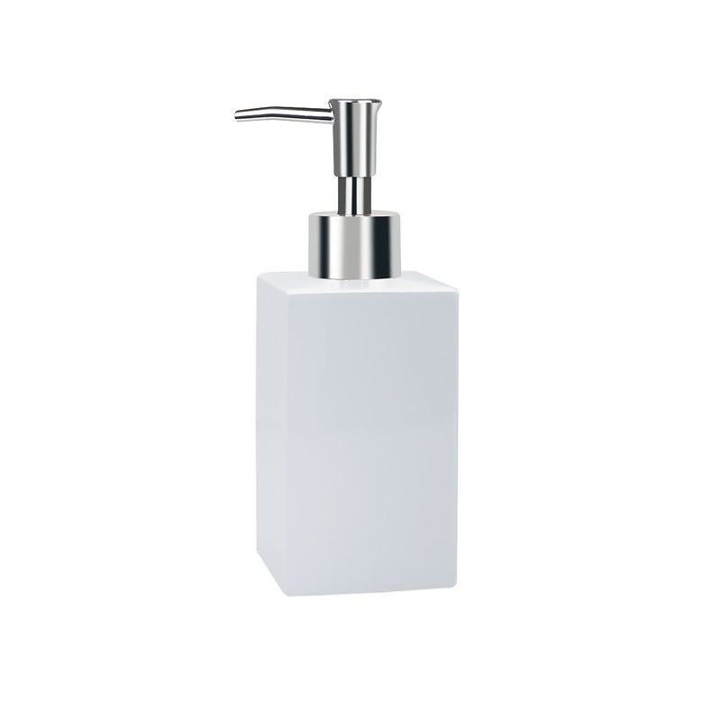 spirella Distributeur de savon Porcelaine QUADRO Blanc Spirella