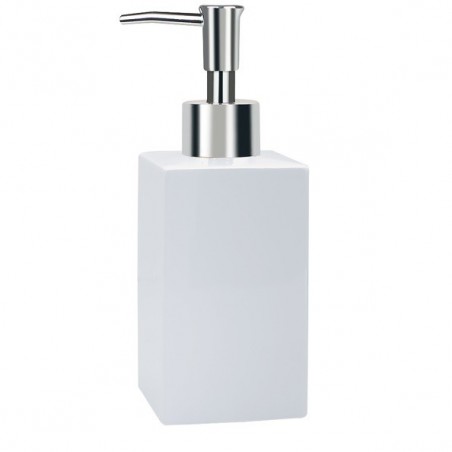 Spirella Distributeur de savon Porcelaine QUADRO Blanc Spirella