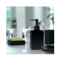 Spirella Dispensador de Jabón Cerámico QUADRO MATT Negro Mate Spirella