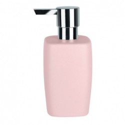 Spirella Dispensador de Jabón Cerámica RETRO Rosa Pastel Spirella