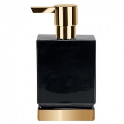 Spirella Soap dispenser Ceramic ROMA Black & Gold