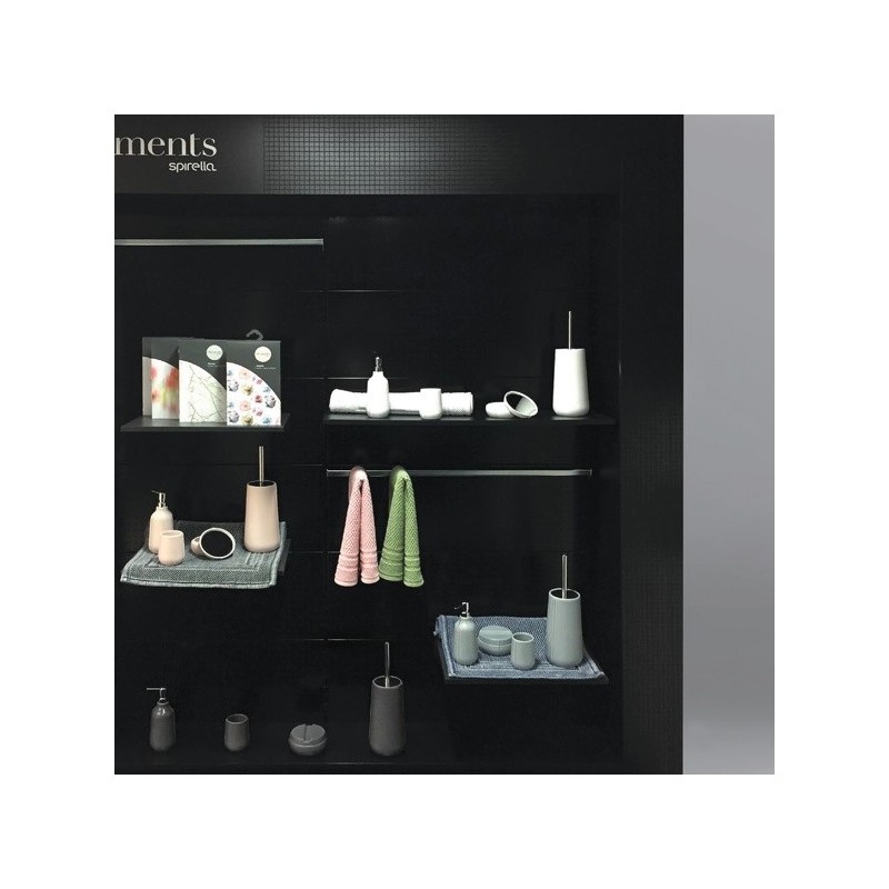 Distributeur de savon Céramique SENSE Antharcite-matt Elements by Spirella Spirella
