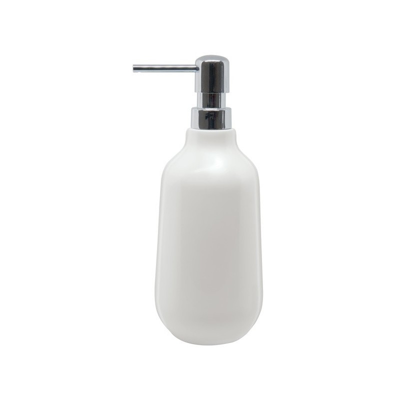 Distributeur de savon Céramique SENSE Blanc shinny Elements by Spirella Spirella