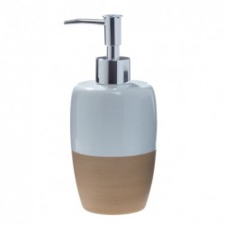 Spirella Soap dispenser Ceramic SIENA White & Beige
