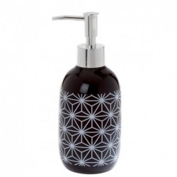Spirella Distributeur de savon Céramique STAR Noir
