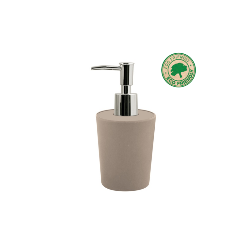 Distributeur de savon Fibres de Bambou TAKEO Taupe Spirella Spirella
