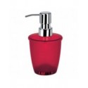 Spirella Dispensador de jabón rojo PS TORONTO Spirella