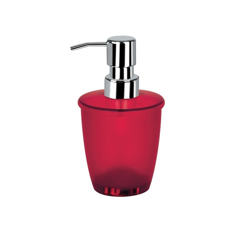 Spirella Dispensador de jabón rojo PS TORONTO Spirella