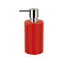 Spirella Distributeur de savon Céramique TUBE Rouge Spirella