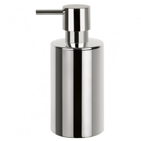 Distributeur de savon Porcelaine TUBE Chromé Spirella Spirella