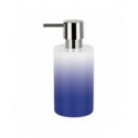 Spirella Dispensador de Jabón Cerámico TUBE GRADIENT Azul Spirella