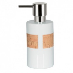 Spirella Seifenspender Porzellan TUBE NATURE Weiß & Beige Spirella