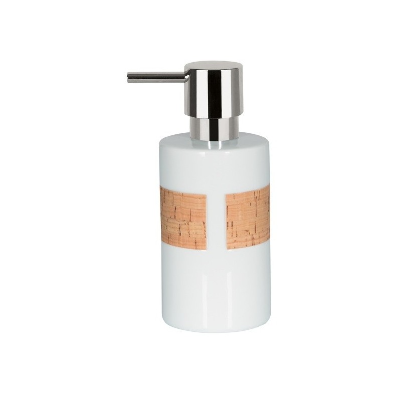 Spirella Soap dispenser Porcelain TUBE NATURE White & Beige Spirella