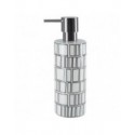 Spirella Dispensador de Jabón Porcelana VISBY Blanco y Negro Spirella