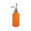 Distributeur de savon Verre YOKO Misty Orange Spirella Spirella