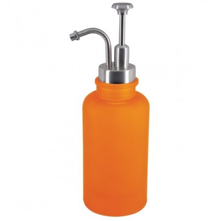 Distributeur de savon Verre YOKO Misty Orange Spirella Spirella